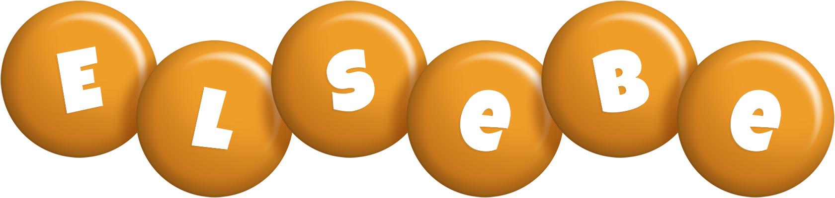 Elsebe candy-orange logo