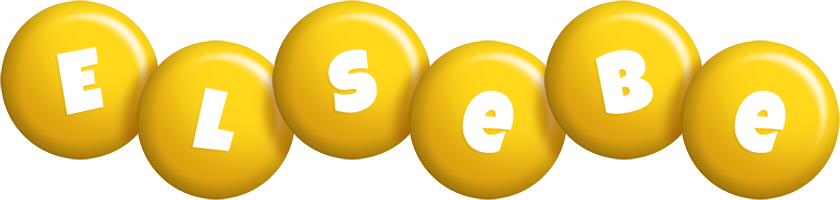 Elsebe candy-yellow logo