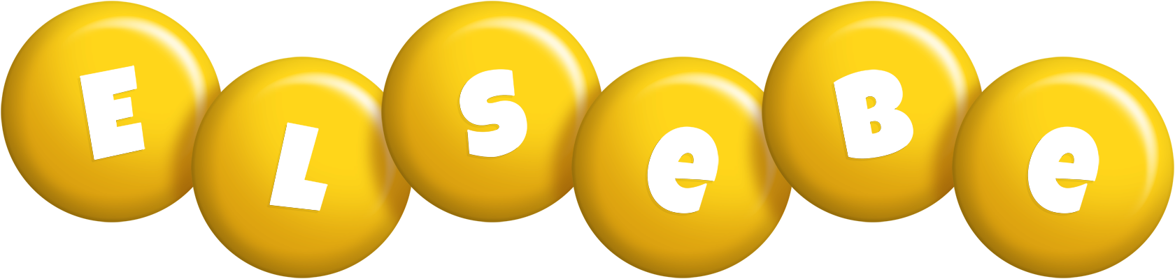 Elsebe candy-yellow logo