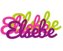Elsebe flowers logo