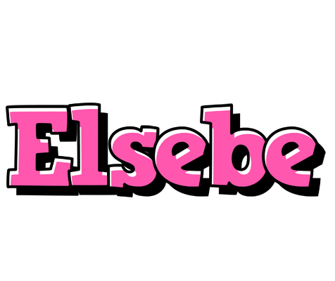 Elsebe girlish logo