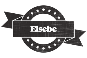 Elsebe grunge logo