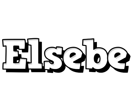 Elsebe snowing logo