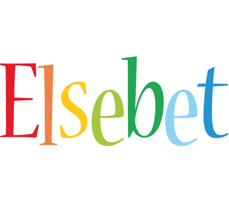 Elsebet birthday logo