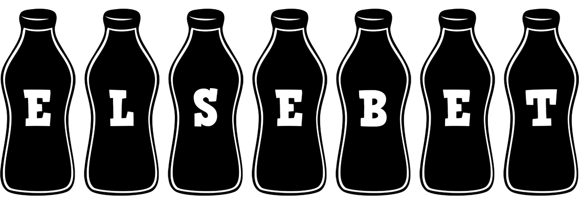 Elsebet bottle logo