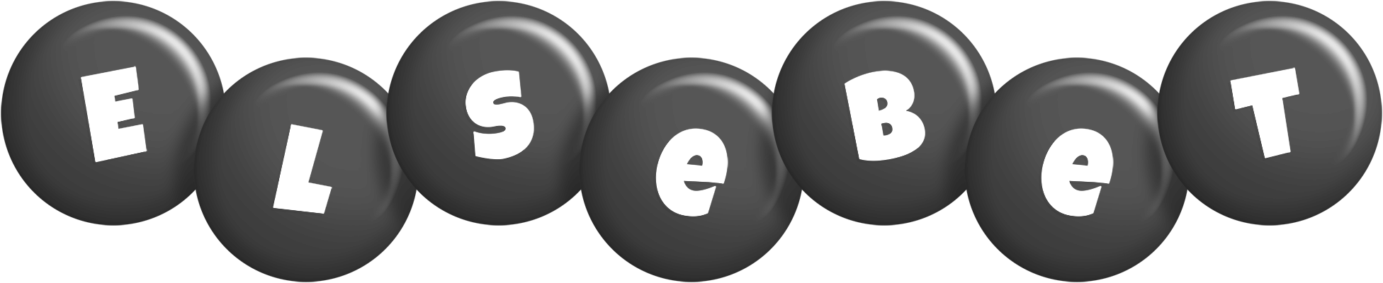 Elsebet candy-black logo