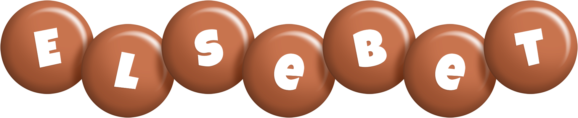 Elsebet candy-brown logo