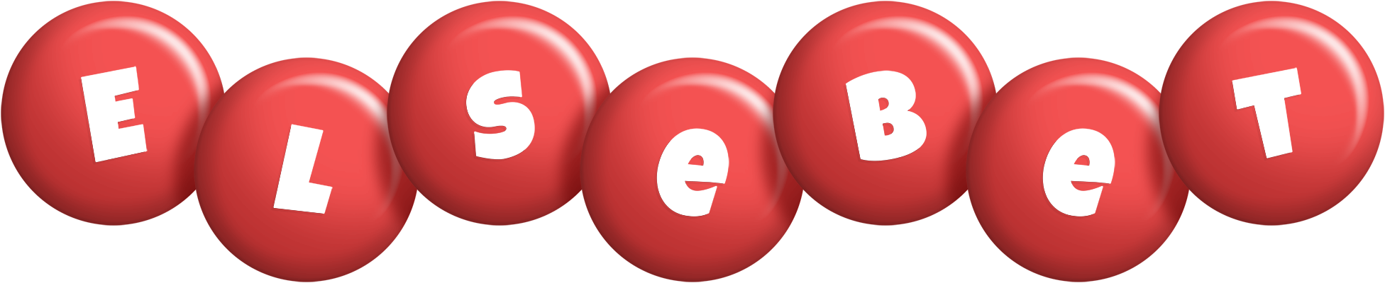 Elsebet candy-red logo