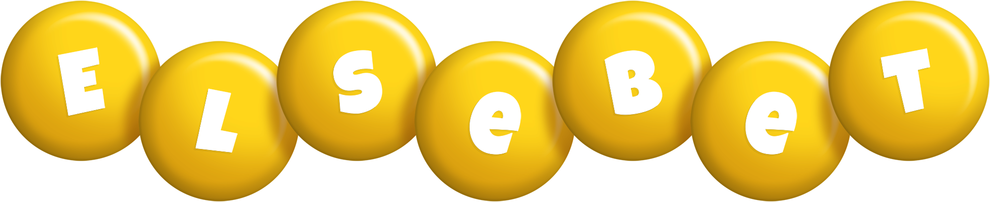 Elsebet candy-yellow logo