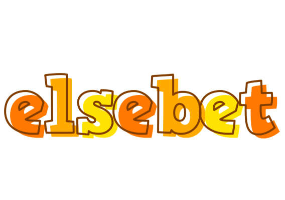 Elsebet desert logo