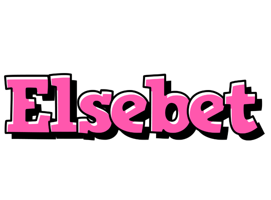 Elsebet girlish logo