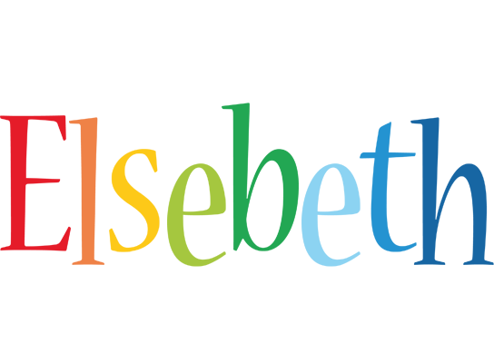 Elsebeth birthday logo