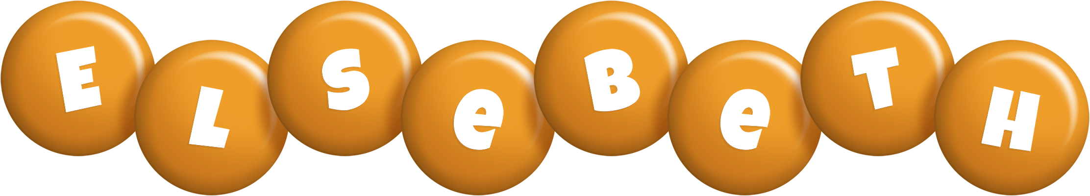 Elsebeth candy-orange logo