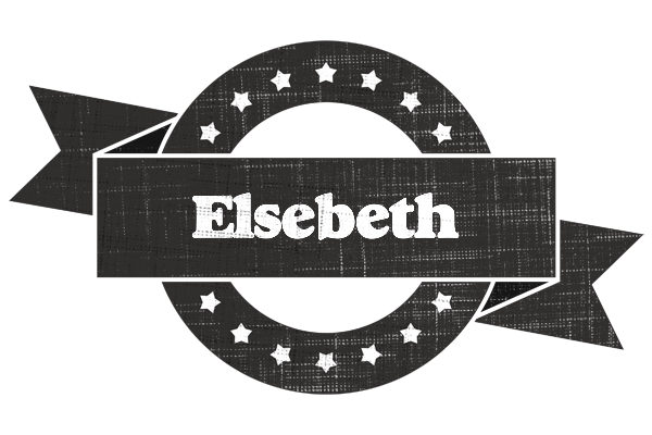 Elsebeth grunge logo