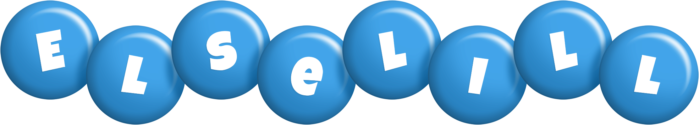 Elselill candy-blue logo