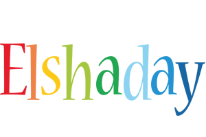 Elshaday birthday logo