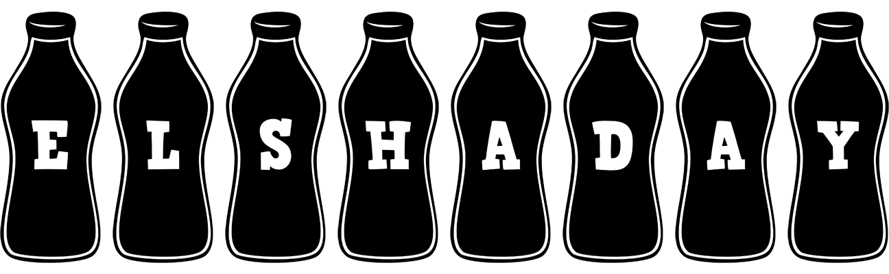 Elshaday bottle logo