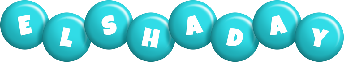 Elshaday candy-azur logo