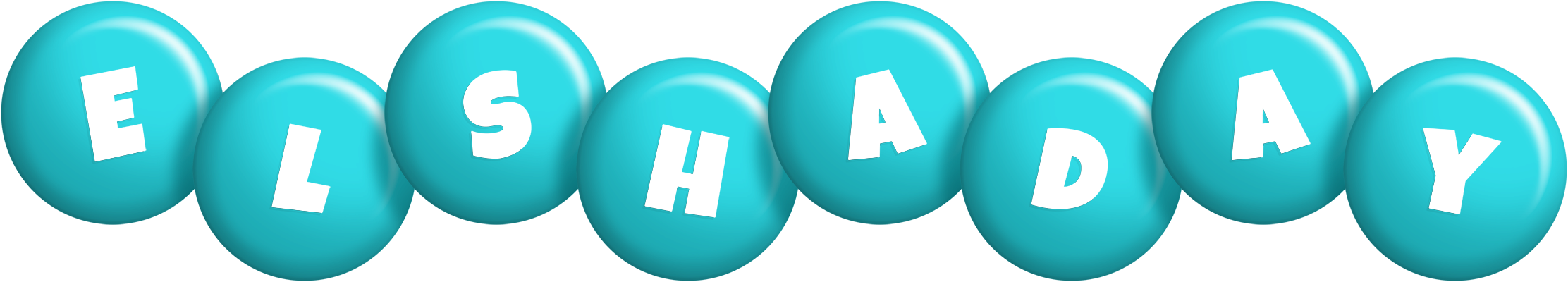 Elshaday candy-azur logo