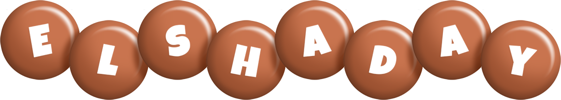 Elshaday candy-brown logo