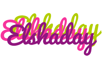 Elshaday flowers logo