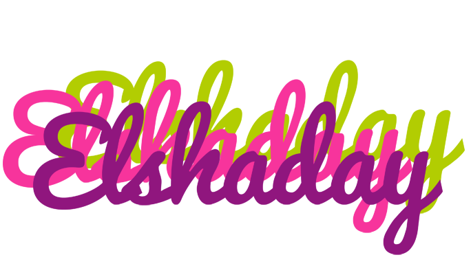 Elshaday flowers logo