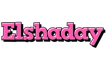 Elshaday girlish logo