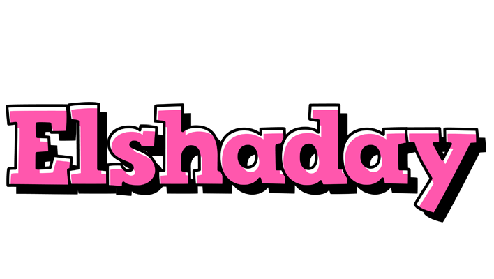 Elshaday girlish logo
