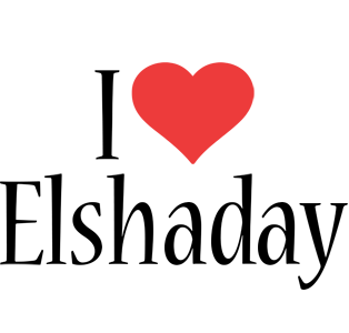 Elshaday i-love logo