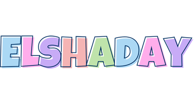 Elshaday pastel logo