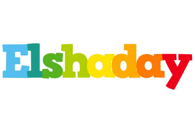 Elshaday rainbows logo