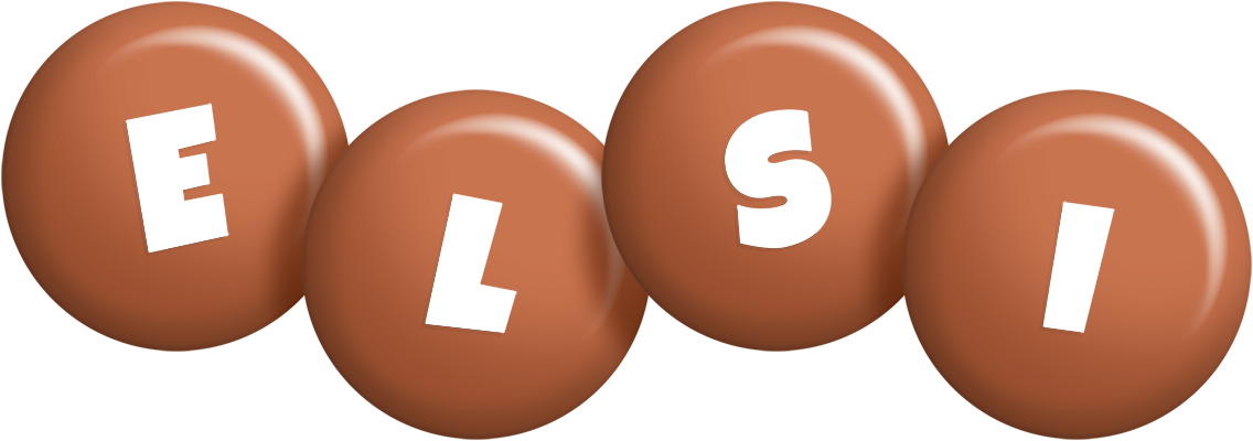 Elsi candy-brown logo