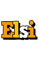 Elsi cartoon logo