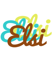 Elsi cupcake logo