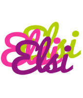 Elsi flowers logo