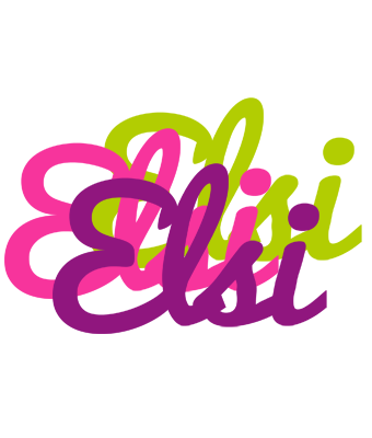 Elsi flowers logo