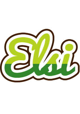 Elsi golfing logo