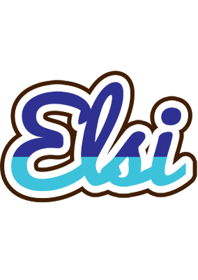 Elsi raining logo