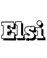 Elsi snowing logo