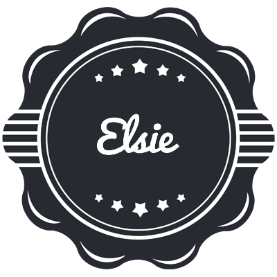 Elsie badge logo