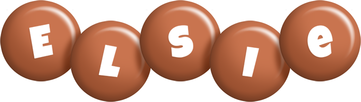 Elsie candy-brown logo