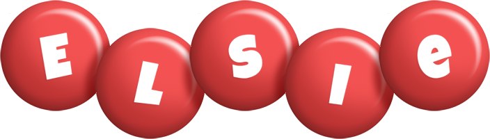 Elsie candy-red logo