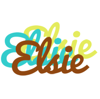 Elsie cupcake logo