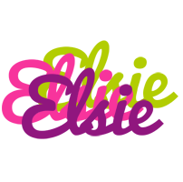 Elsie flowers logo