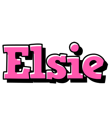 Elsie girlish logo