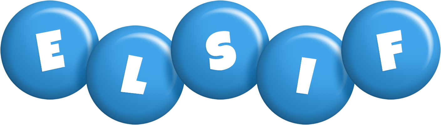 Elsif candy-blue logo