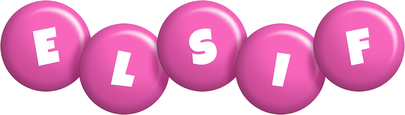 Elsif candy-pink logo