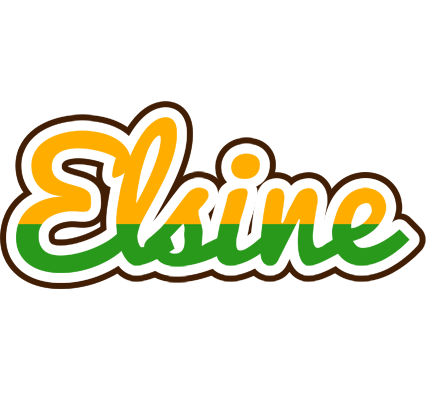 Elsine banana logo