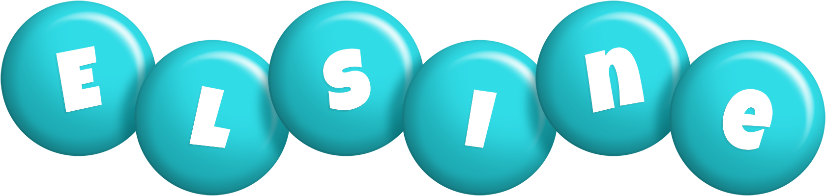 Elsine candy-azur logo
