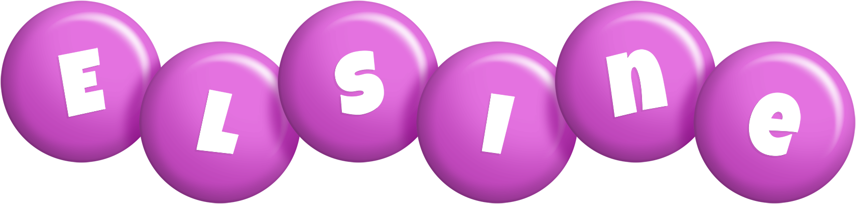 Elsine candy-purple logo